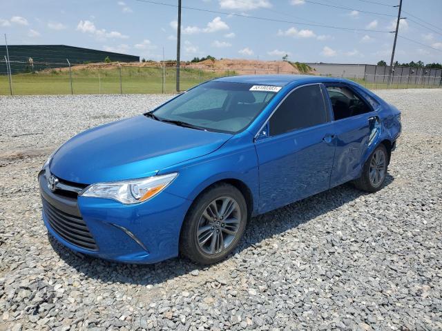 4T1BF1FKXHU676283 - 2017 TOYOTA CAMRY LE BLUE photo 1