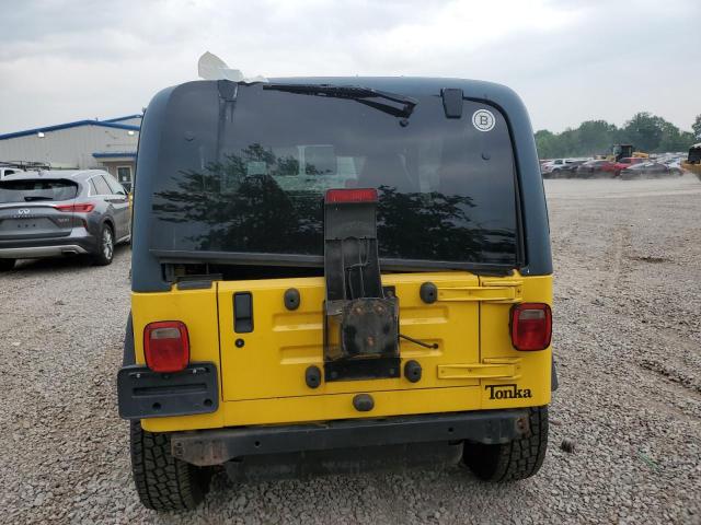 1J4FA49S62P724914 - 2002 JEEP WRANGLER / SPORT YELLOW photo 6