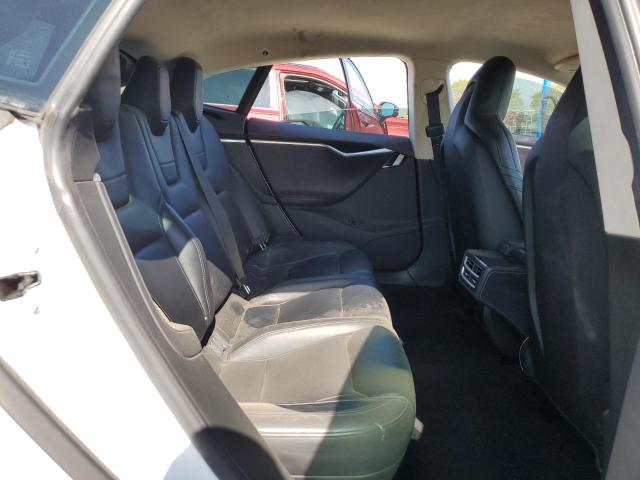 5YJSA1H2XEFP65095 - 2014 TESLA MODEL S WHITE photo 10