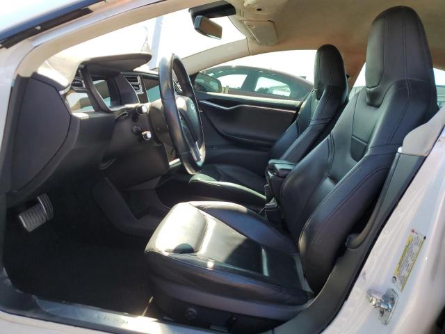 5YJSA1H2XEFP65095 - 2014 TESLA MODEL S WHITE photo 7