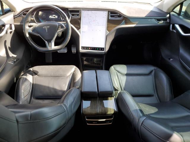 5YJSA1H2XEFP65095 - 2014 TESLA MODEL S WHITE photo 8