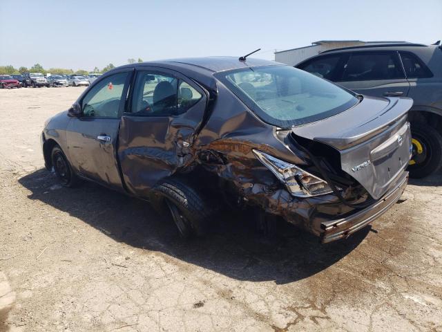 3N1CN7AP8DL832801 - 2013 NISSAN VERSA S BROWN photo 2