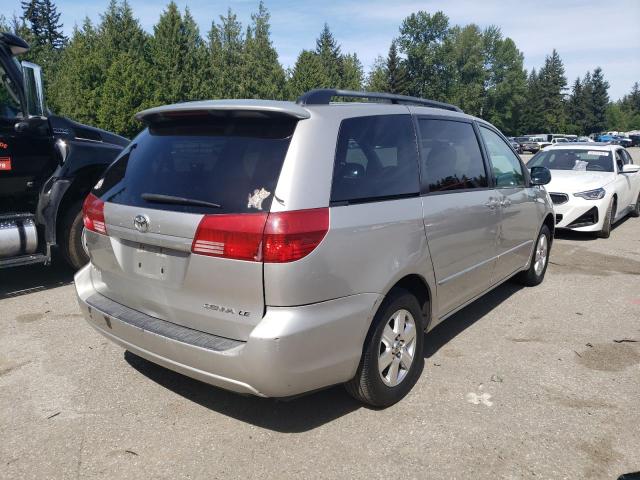 5TDZA23C75S224912 - 2005 TOYOTA SIENNA CE SILVER photo 3