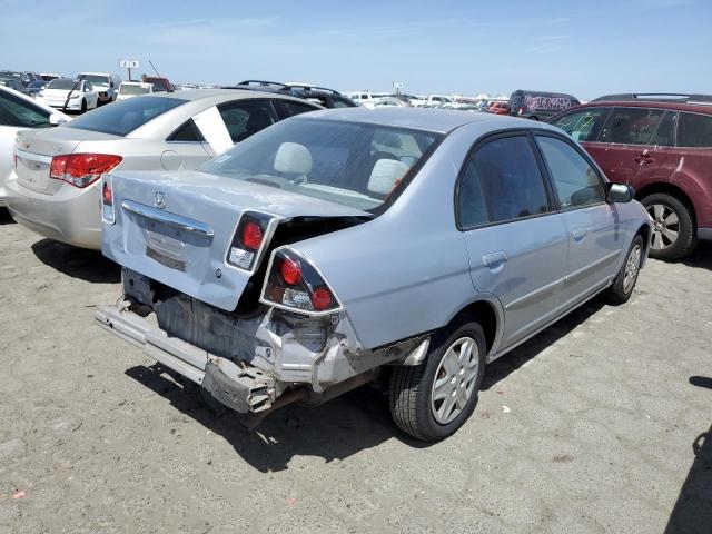 2HGES16563H611158 - 2003 HONDA CIVIC LX SILVER photo 3