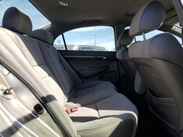 1HGFA16876L067424 - 2006 HONDA CIVIC EX SILVER photo 10