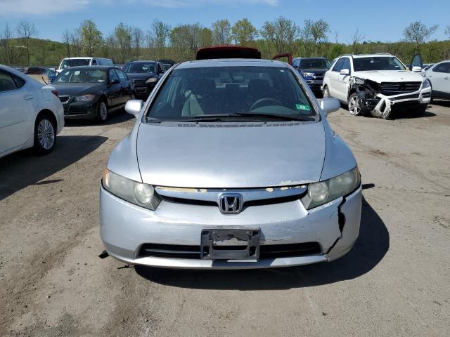 1HGFA16876L067424 - 2006 HONDA CIVIC EX SILVER photo 5
