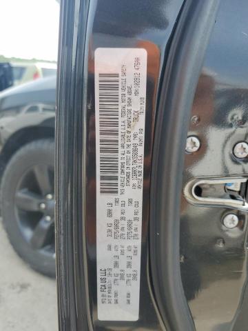 1C6RR7LT0KS569649 - 2019 RAM 1500 CLASS SLT შავი ფოტო 12