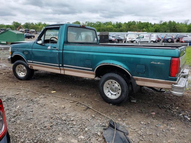 1FTEF15Y5TNA30532 - 1996 FORD F150 TEAL photo 2