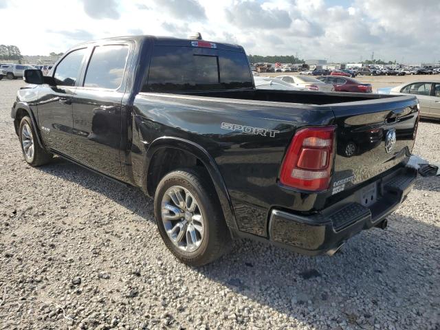 1C6RREJT7LN172754 - 2020 RAM 1500 LARAMIE BLACK photo 2