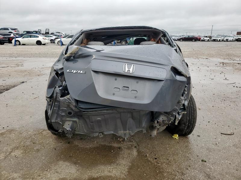 19XFB2F98CE313671 - 2012 HONDA CIVIC EXL GRAY photo 6