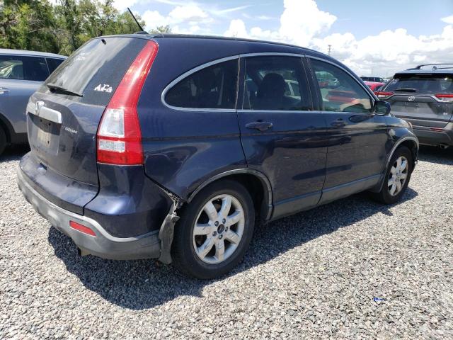 JHLRE38728C026625 - 2008 HONDA CR-V EXL BLUE photo 3