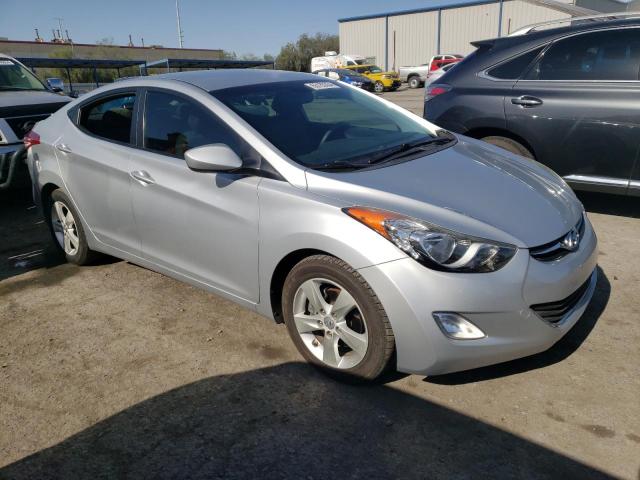 5NPDH4AE2CH129490 - 2012 HYUNDAI ELANTRA GLS SILVER photo 4