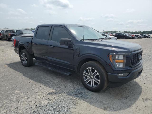 1FTEW1CP5PKF26156 - 2023 FORD F150 SUPERCREW BLUE photo 4