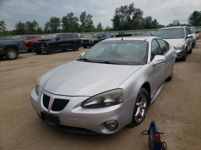 2G2WR524741197938 - 2004 PONTIAC GRAND PRIX GTP Gümüş foto 2