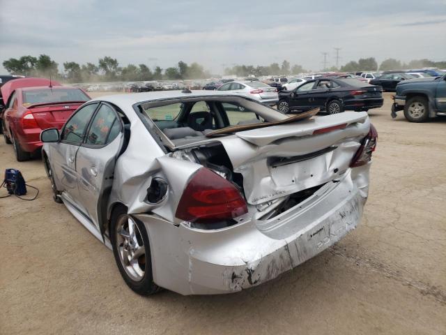 2G2WR524741197938 - 2004 PONTIAC GRAND PRIX GTP SILVER photo 3