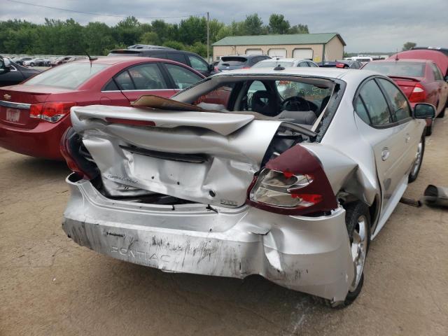 2G2WR524741197938 - 2004 PONTIAC GRAND PRIX GTP SILVER photo 9