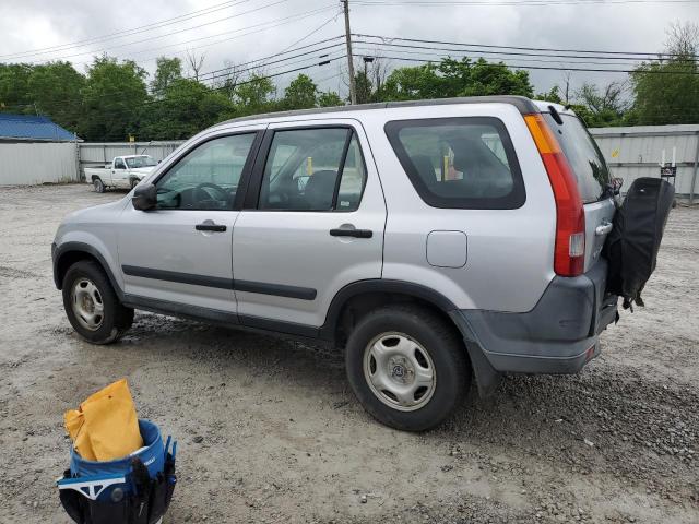 SHSRD68414U208989 - 2004 HONDA CR-V LX SILVER photo 2