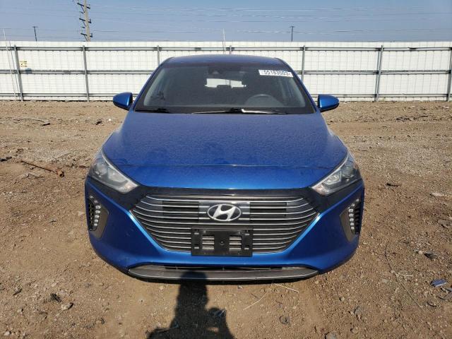 KMHC75LC5HU026542 - 2017 HYUNDAI IONIQ SEL BLUE photo 5