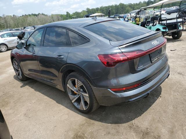 WA13AAGE9NB022067 - 2022 AUDI E-TRON SPORTBACK PRESTIGE GRAY photo 2