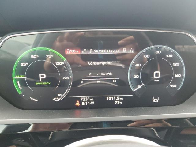 WA13AAGE9NB022067 - 2022 AUDI E-TRON SPORTBACK PRESTIGE GRAY photo 9