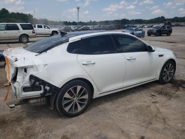 5XXGV4L20GG032492 - 2016 KIA OPTIMA SXL WHITE photo 3