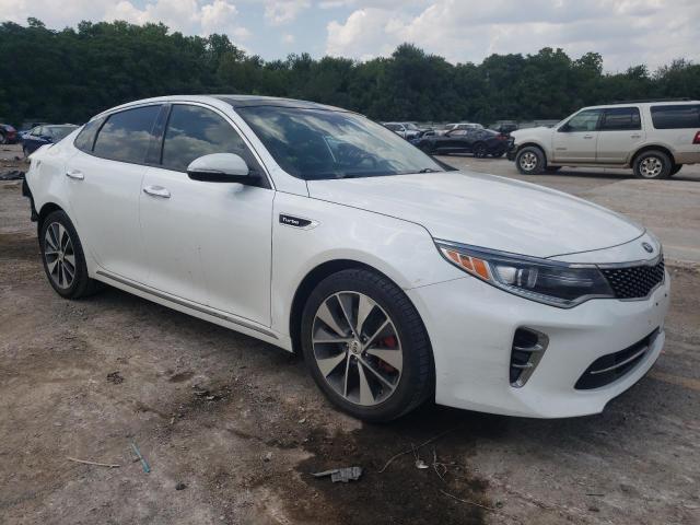 5XXGV4L20GG032492 - 2016 KIA OPTIMA SXL WHITE photo 4