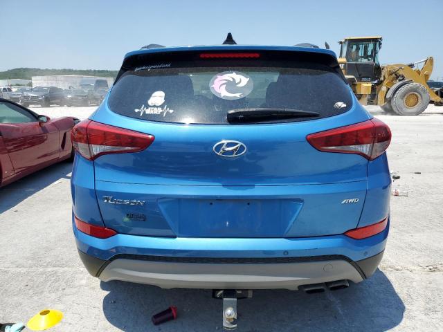 KM8J3CA20JU645928 - 2018 HYUNDAI TUCSON VALUE BLUE photo 6