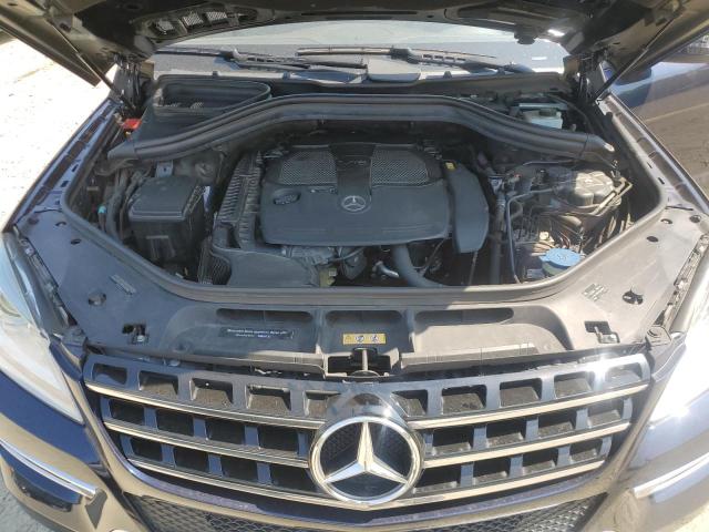 4JGDA5HB1FA618394 - 2015 MERCEDES-BENZ ML 350 4MATIC BLUE photo 12