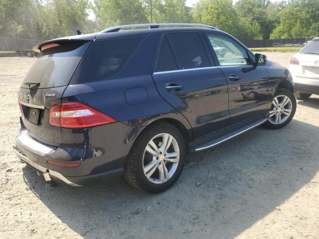 4JGDA5HB1FA618394 - 2015 MERCEDES-BENZ ML 350 4MATIC BLUE photo 3