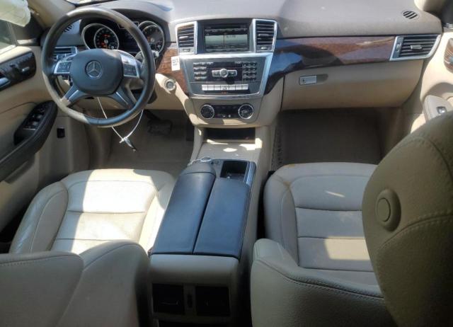 4JGDA5HB1FA618394 - 2015 MERCEDES-BENZ ML 350 4MATIC BLUE photo 8