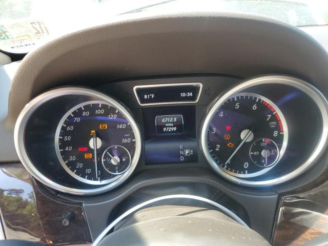 4JGDA5HB1FA618394 - 2015 MERCEDES-BENZ ML 350 4MATIC BLUE photo 9