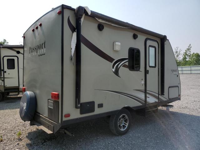 4YDT1511XGT415735 - 2016 KEYSTONE PASSPORT TAN photo 4