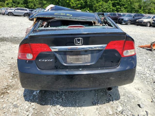 2HGFA1F64AH552351 - 2010 HONDA CIVIC LX-S BLACK photo 6