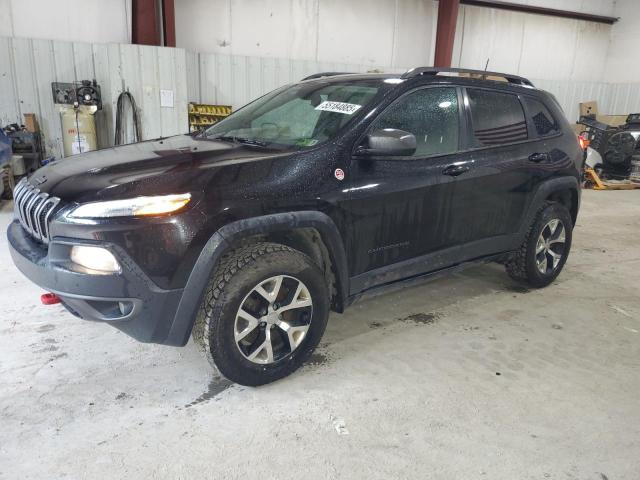 1C4PJMBS7GW337774 - 2016 JEEP CHEROKEE TRAILHAWK BLACK photo 1