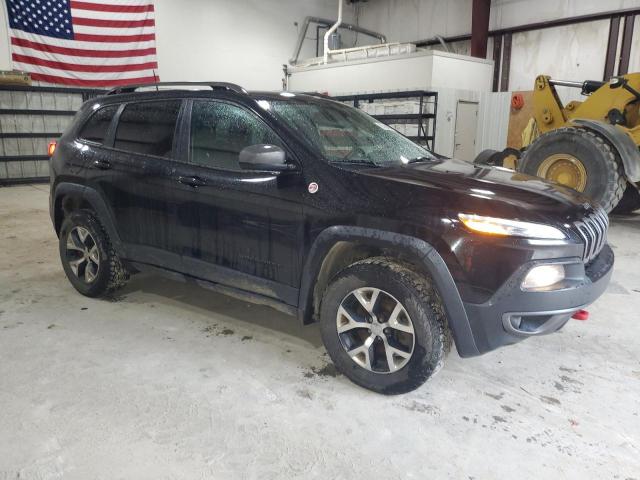 1C4PJMBS7GW337774 - 2016 JEEP CHEROKEE TRAILHAWK BLACK photo 4