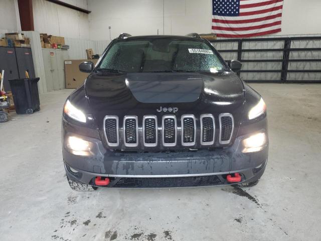 1C4PJMBS7GW337774 - 2016 JEEP CHEROKEE TRAILHAWK BLACK photo 5