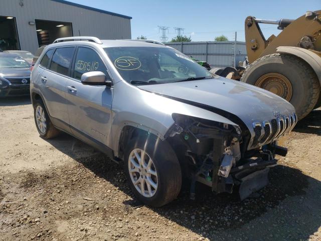 1C4PJLCB5HW626436 - 2017 JEEP CHEROKEE LATITUDE SILVER photo 1