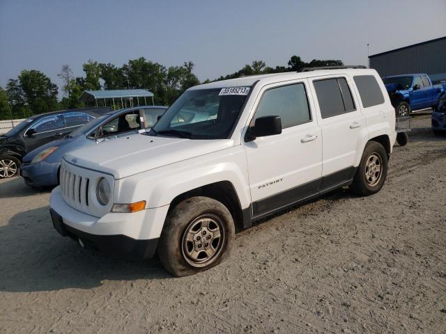 1C4NJPBA8FD226578 - 2015 JEEP PATRIOT SPORT WHITE photo 1