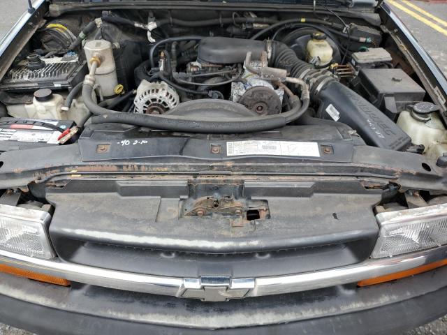 1GCDT19W0Y8264449 - 2000 CHEVROLET S TRUCK S10 BLACK photo 11