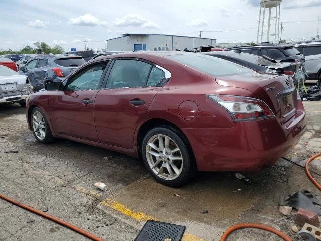 1N4AA5AP1CC834121 - 2012 NISSAN MAXIMA S BURGUNDY photo 2