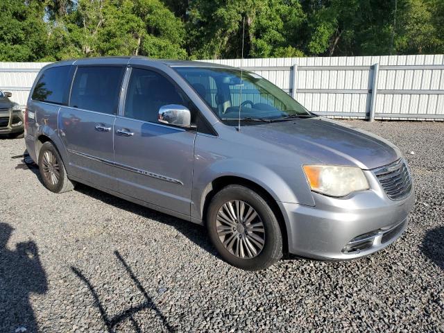 2C4RC1CG7DR805891 - 2013 CHRYSLER TOWN & COU TOURING L SILVER photo 4