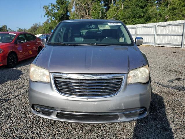 2C4RC1CG7DR805891 - 2013 CHRYSLER TOWN & COU TOURING L SILVER photo 5