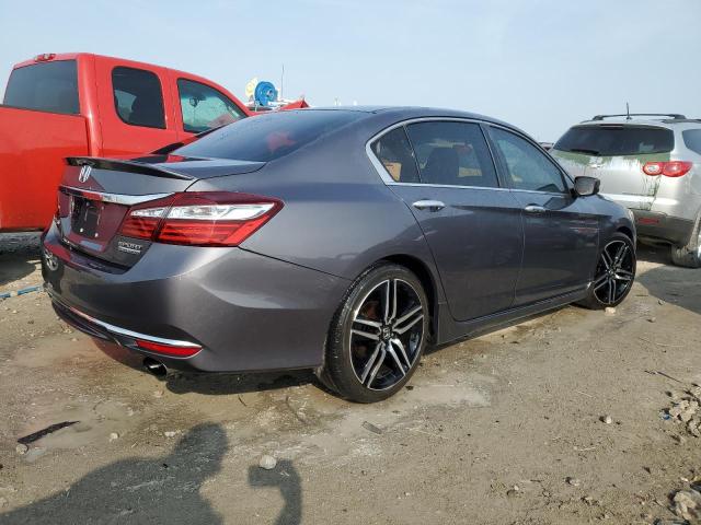 1HGCR2F19HA061143 - 2017 HONDA ACCORD SPORT SPECIAL EDITION GRAY photo 3