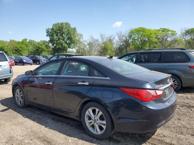 5NPEC4AC3BH123259 - 2011 HYUNDAI SONATA SE CHARCOAL photo 2