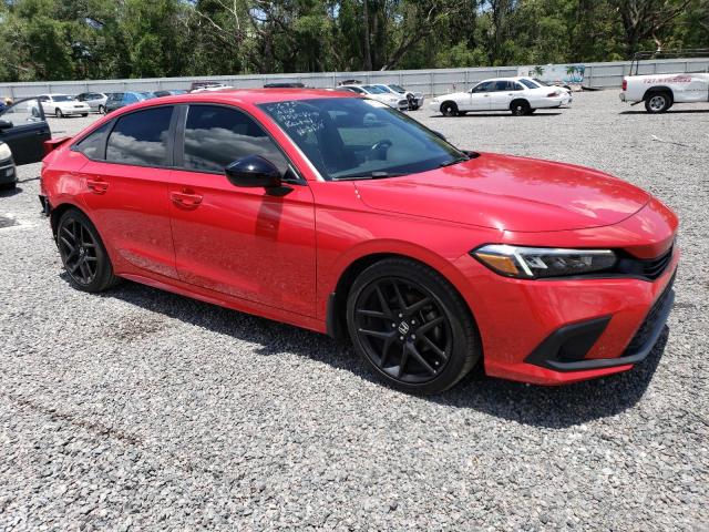 2HGFE2F5XNH516784 - 2022 HONDA CIVIC SPORT 红色 照片 4