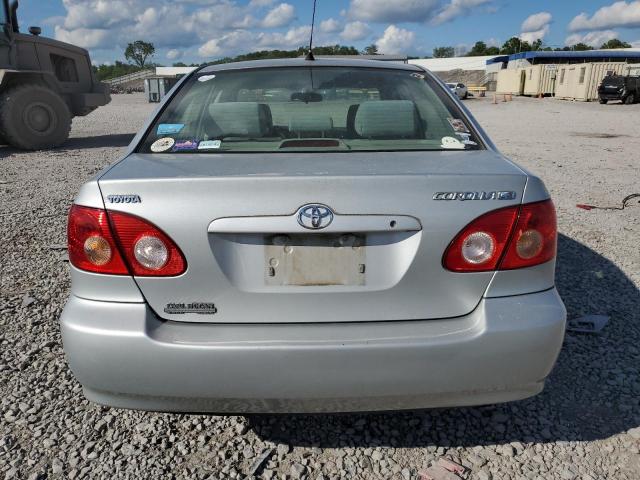 2T1BR32E56C702614 - 2006 TOYOTA COROLLA CE SILVER photo 6