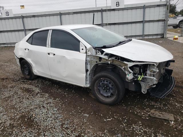 5YFBURHE3KP928203 - 2019 TOYOTA COROLLA L WHITE photo 4