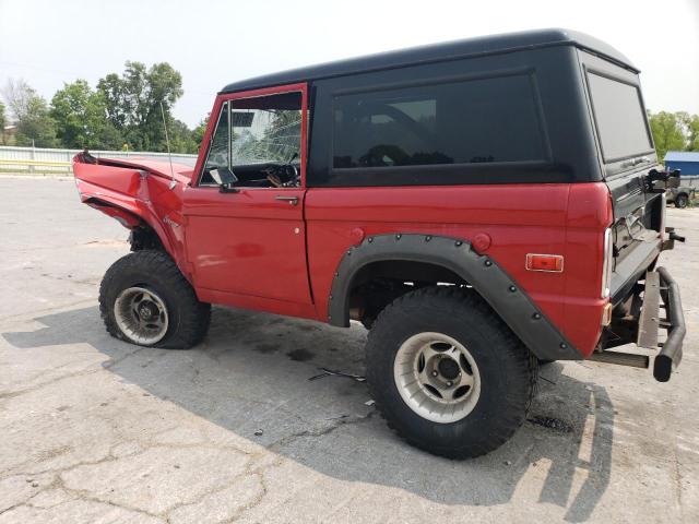 U15GLB56086 - 1976 FORD BRONCO RED photo 2