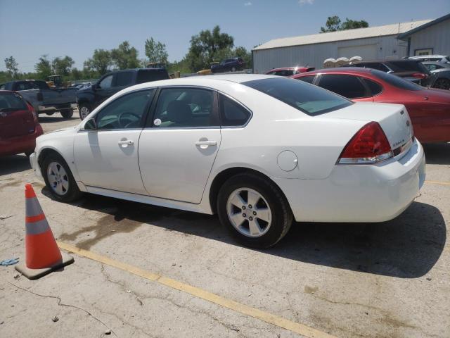 2G1WT57K991174987 - 2009 CHEVROLET IMPALA 1LT WHITE photo 2