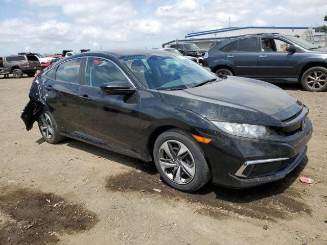 19XFC2F69KE034828 - 2019 HONDA CIVIC LX BLACK photo 4